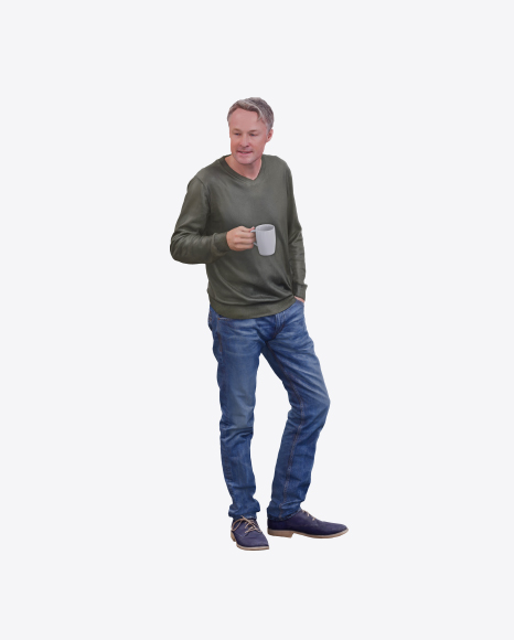 Man with Cup