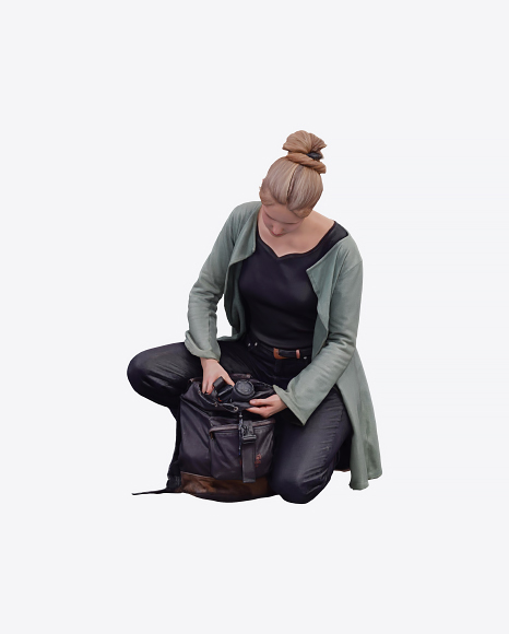 Woman with Camera