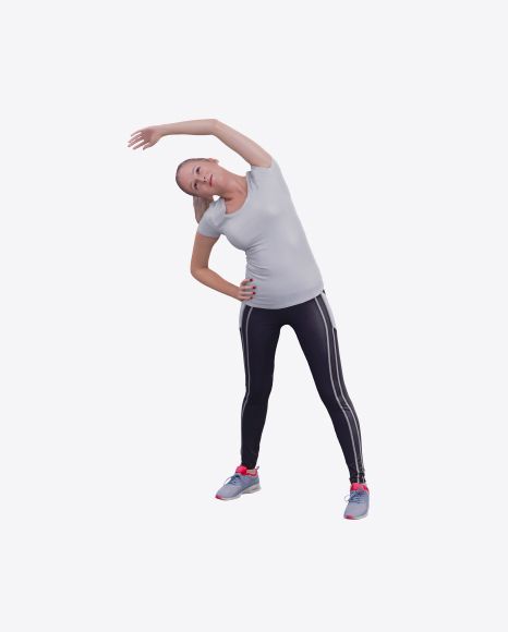 Woman Stretching