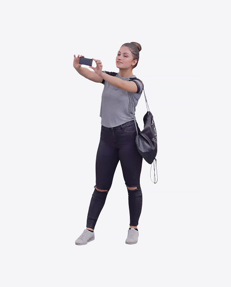 Woman Taking Picture
