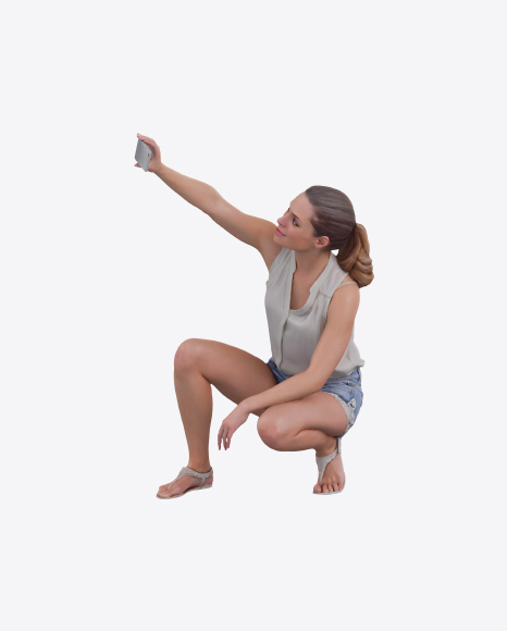 Woman Taking Selfie