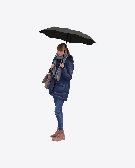 Girl with Umbrella