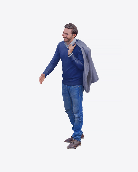 Man Reaching Out for Handshake