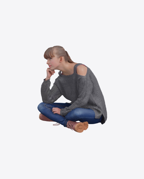 Girl Sitting