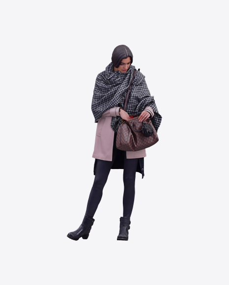 Woman with Handbag