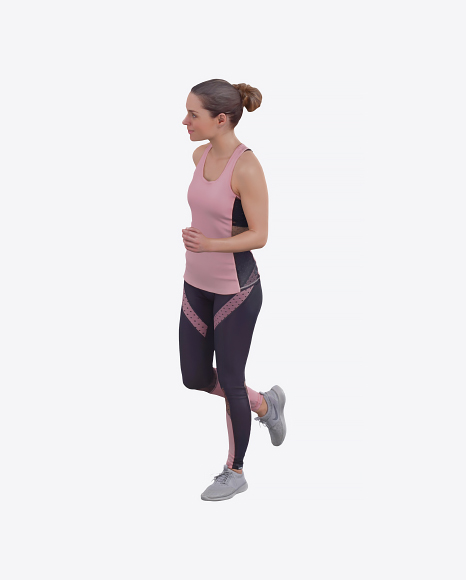 Woman Jogging