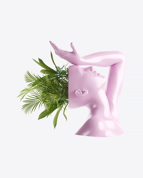 Abstract Body Sculpture PNG