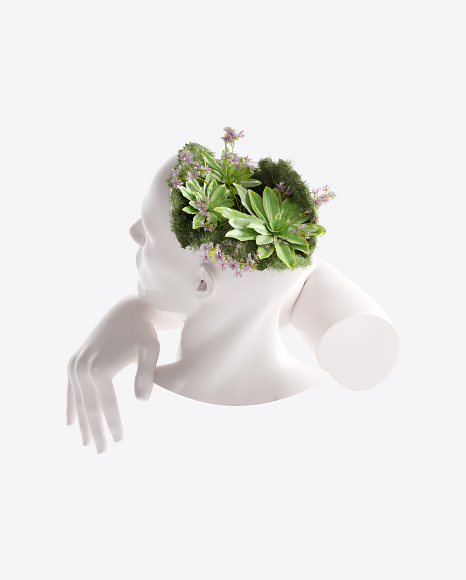 Abstract Body Sculpture PNG