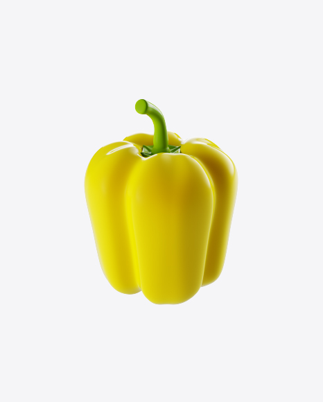 Stylized Bell Pepper PNG