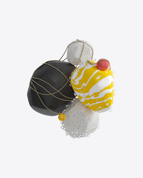 Abstract Stones Set PNG