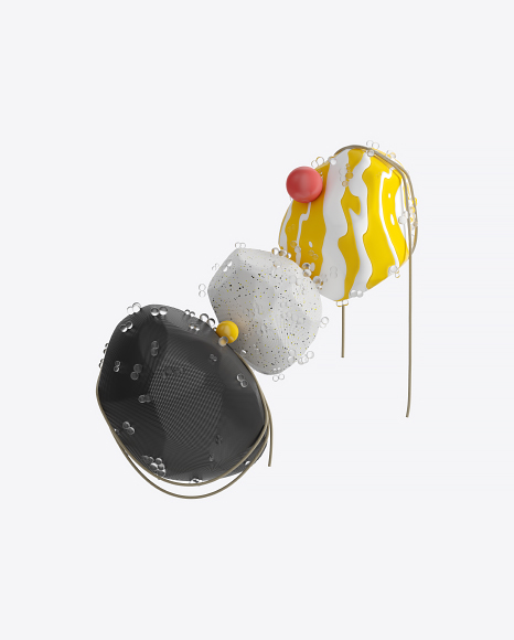 Abstract Stones Set PNG