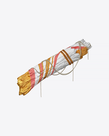 Abstract Log with Ropes PNG