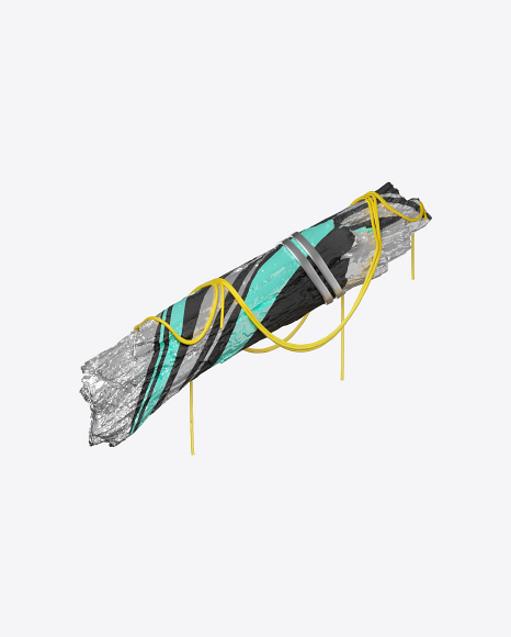 Abstract Log with Ropes PNG