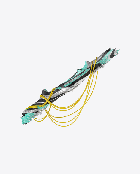 Abstract Log with Ropes PNG