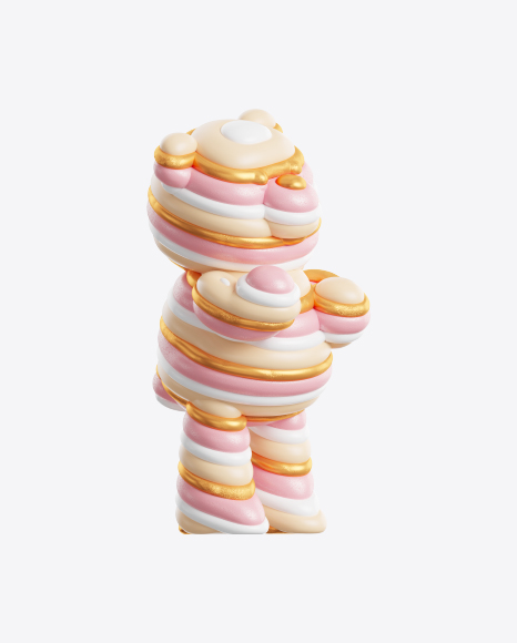 Abstract Teddy Bear PNG