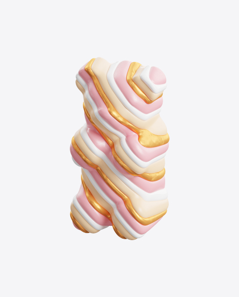 Abstract Gummy Bear PNG