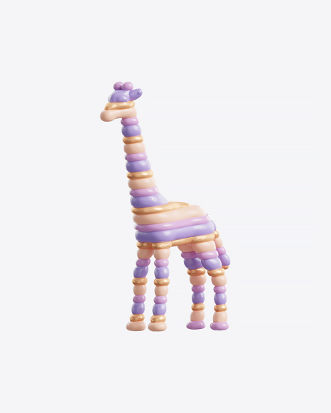 Abstract Giraffe PNG