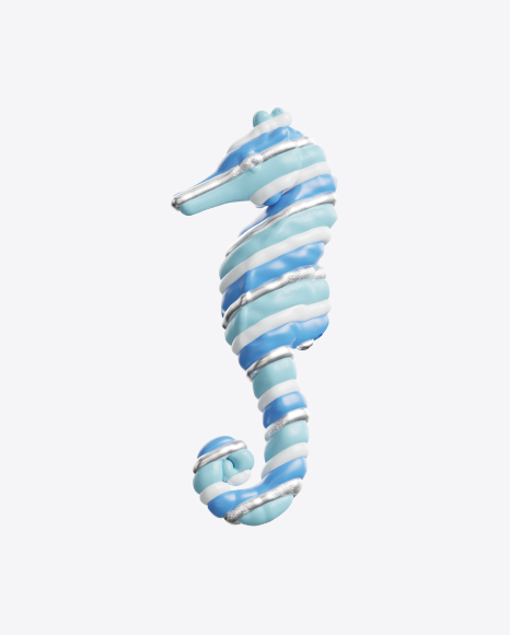 Abstract Seahorse PNG