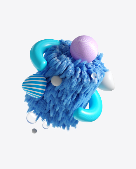 Abstract Blue Set PNG
