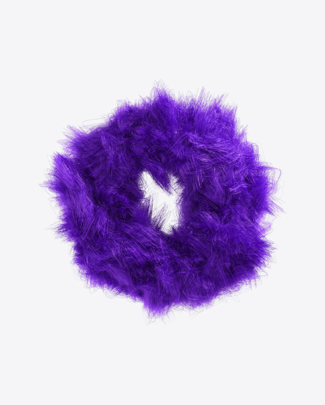 Purple Fur Torus PNG
