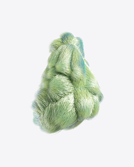 Green Fur Shape PNG