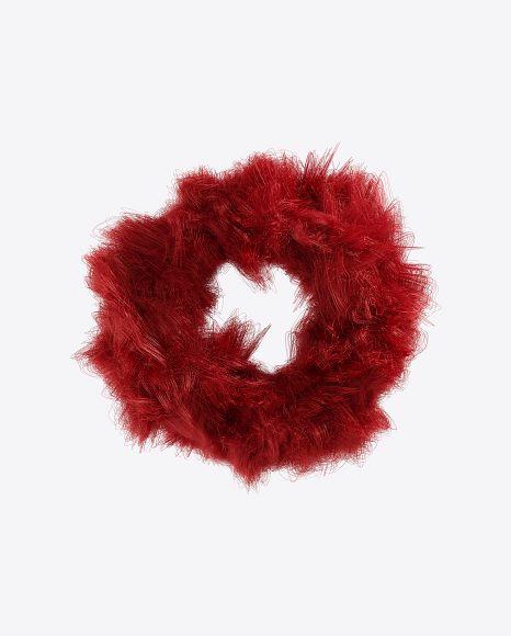 Red Fur Torus PNG