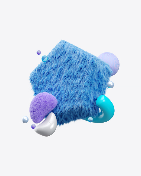 Abstract Blue Set PNG