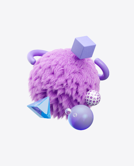 Abstract Purple Set PNG