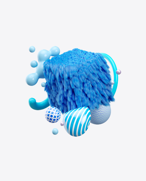 Abstract Blue Set PNG