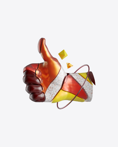 Abstract Hand PNG