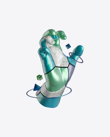 Abstract Hand PNG