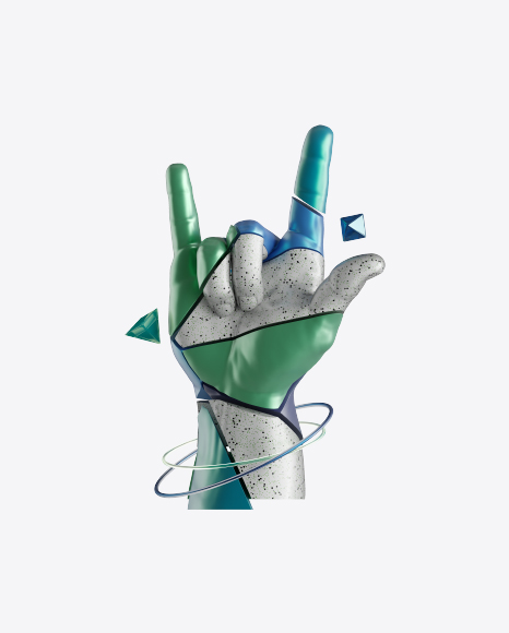 Abstract Hand PNG