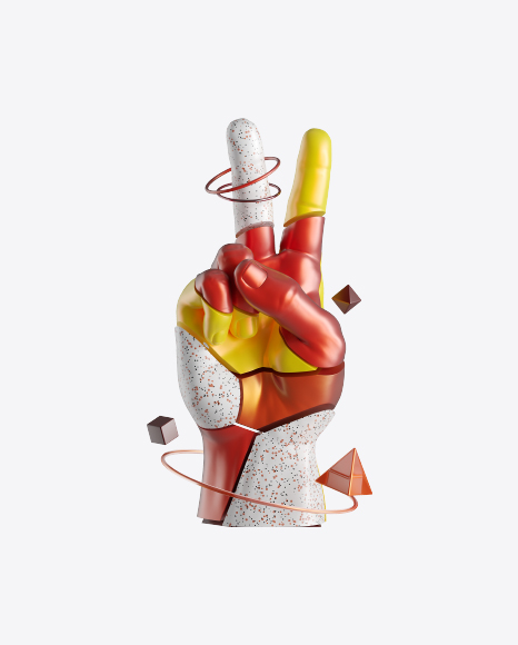 Abstract Hand PNG