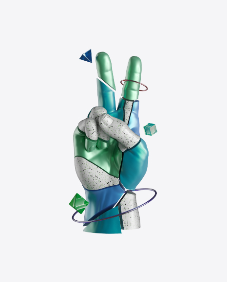 Abstract Hand PNG