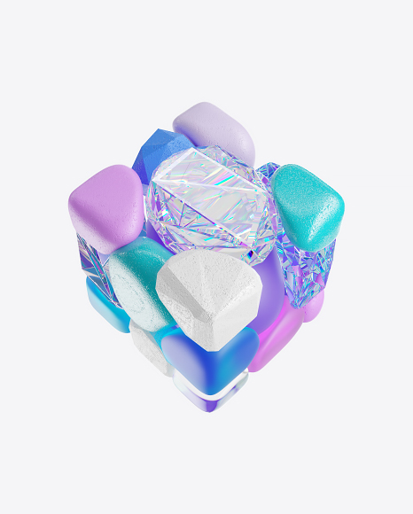 Abstract Cube PNG