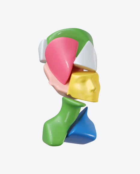 Abstract Head PNG