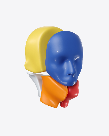 Abstract Head PNG