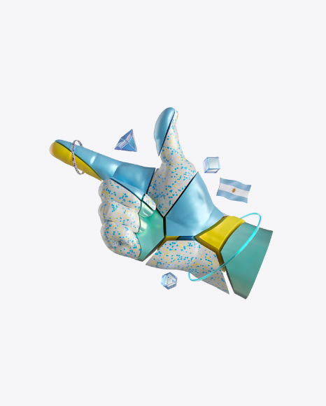 Abstract Hand PNG