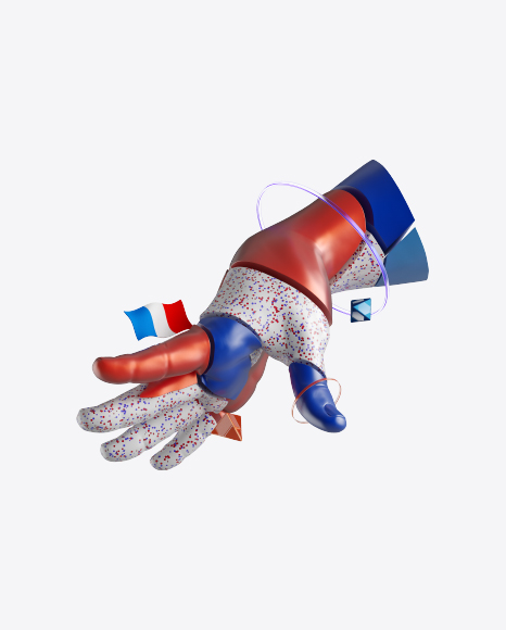 Abstract Hand PNG