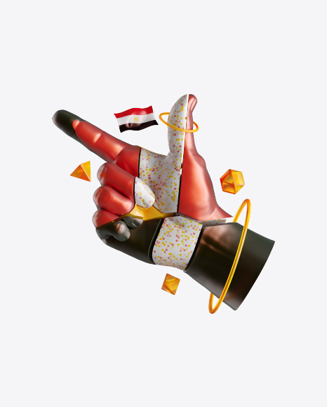 Abstract Hand PNG