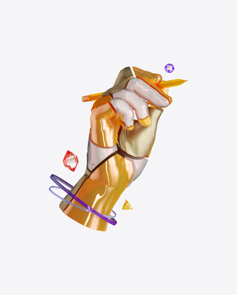 Abstract Hand PNG