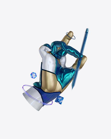Abstract Hand PNG