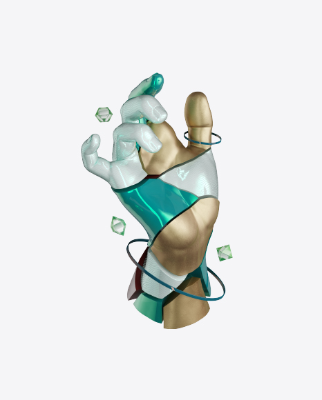 Abstract Hand PNG