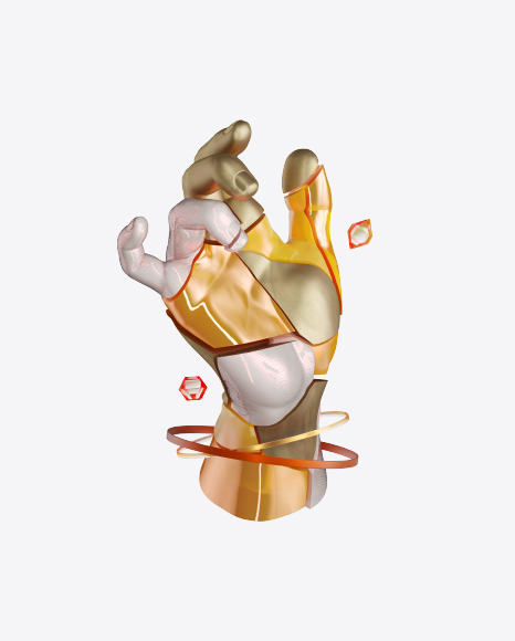 Abstract Hand PNG