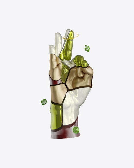 Abstract Hand PNG