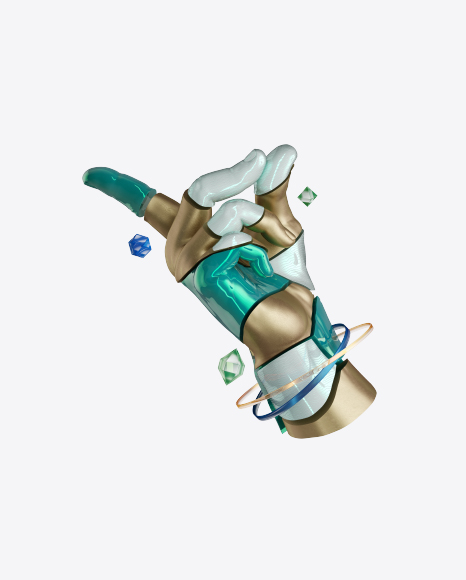 Abstract Hand PNG