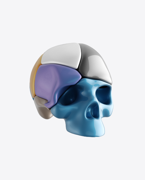 Abstract Skull PNG
