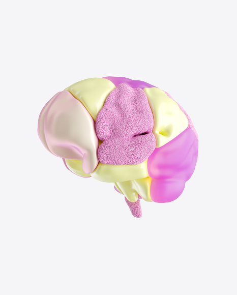Abstract Brain PNG