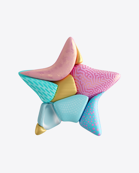 Abstract Star Shape PNG