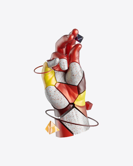 Abstract Hand PNG